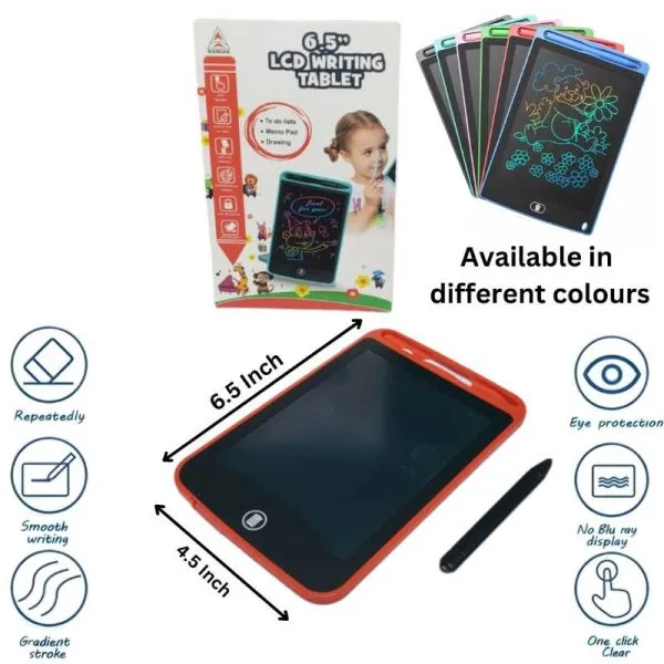 6.5-Inch Multi-Color LCD Writing Tablet