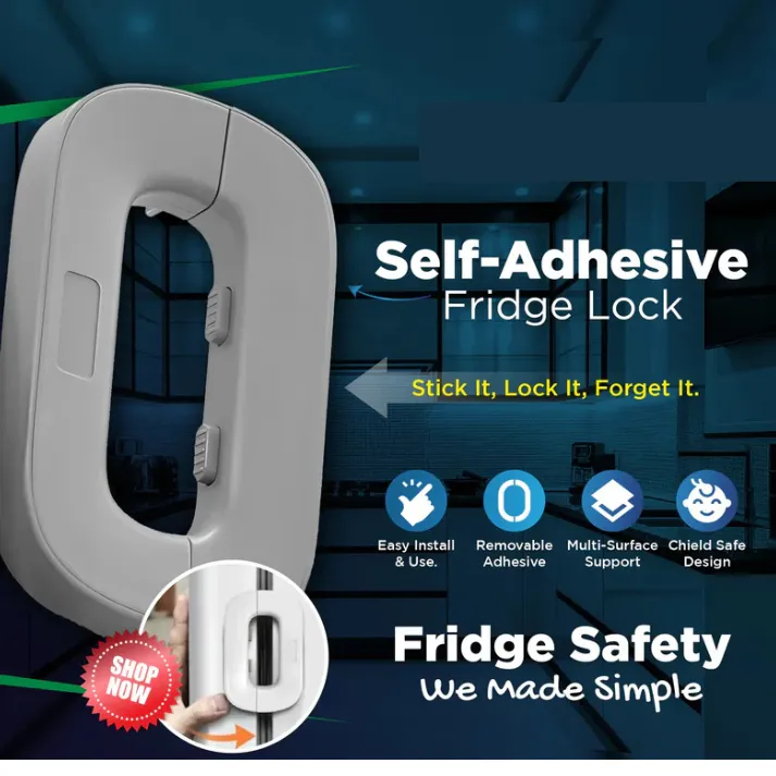 Self-Adhesive Fridge Lock