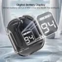 Air31 Wireless Earbuds | Crystal Transparent Design